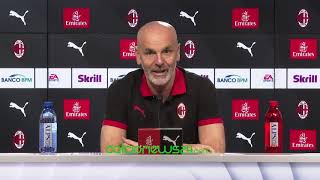 Conferenza stampa Pioli pre Milan-Juventus