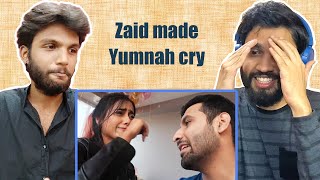 Zaid Ali made his wife cry...