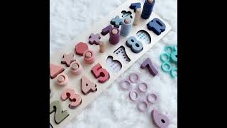 Preschool Numbers Learning Puzzle