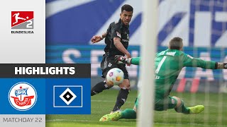 Top Scorer Saves The Draw | Rostock - Hamburger SV 2-2 | Highlights | MD 22 - Bundesliga 2 23/24