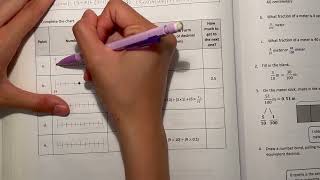 Eureka Math Grade 4 Module 6 Lesson 3 | #mathwithaubrey #homework