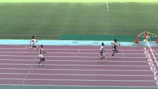 下腿義足　走る　2014.5 Japan National　T44 M 100m