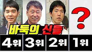 한국 바둑기사 역대 최다승 랭킹 TOP 50 | 이세돌, 서봉수, 이창호, 조훈현 국수 중 누가 가장 많이 이겼을까?