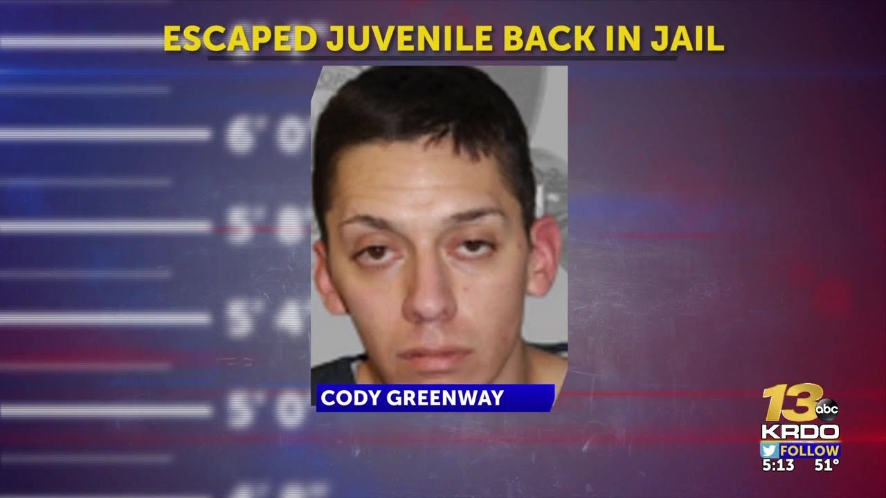 Escaped Juvenile Back In Jail - YouTube