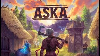 ASKA Day 138, casual pace with a focus on village layout and game mechanics