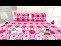 ezmall new home decor collection pack of 8 bedsheets with 16 pillow covers