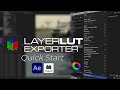 LayerLUT Exporter for After Effects Quick Start