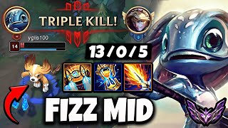 Fizz vs Akali [ MID ] Lol Korea Master Patch 14.5 ✅