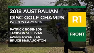 2018 Australian DGC R1F • Patty Robinson • Jacko Sullivan • Cass Sweetten • Bruce McNaughton