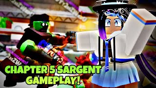 CHAPTER 5 SARGENT GAMEPLAY IS CRAZY! | Roblox | [The Battle Bricks: Chapter 5 Tumore showcase]