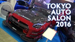 東京オートサロン2016 | TOKYO AUTOSALON 2016レポート(7)　顔グロシェフの愛車はフルチューンドGT-R。TOPSECRET「三代目たいめいけん」