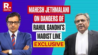 Rahul Gandhi Is Going Is Out To Set The Country On Fire: Mahesh Jethmalani Tells Arnab