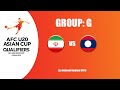 AFC U20 ASIAN CUP 2025, Qualifiers ISLAMIC REPUBLIC OF IRAN VS LAOS