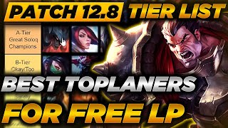 [Tier List] Soloq Toplaners Patch 12.8 - Champions to Climb Quickly - Season 12 Free LP Champions