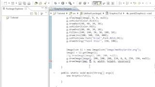 Java programming part 94 Graphics : Java Draw Images 3