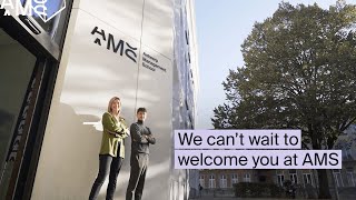 Welcome at AMS!