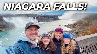 Niagara Falls is AMAZING! Our First Time Going Traveling to Canada pt. 1