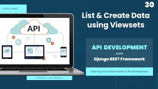 List and Create Data Using Viewsets - API Development with Django REST Framework