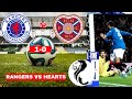 Rangers vs Hearts 1-0 Live Scottish Premiership Football Match Today Score Commentary Highlights