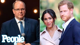 Prince Albert Criticizes Meghan Markle and Prince Harry's Oprah Winfrey Interview | PEOPLE