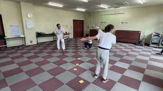 20240804 沖縄県那覇市 カポエイラ小禄南公民館練習 capoeira practice in Oroku Community Center, Okinawa