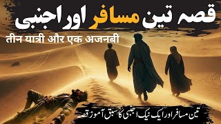 Qissa Teen Musafiro Ka | तीन यात्रियों की कहानी | Urdu Hindi Moral Story