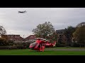 London's Air Ambulance under Heathrow flightpath