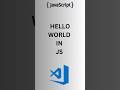 Say Hello World in JavaScript: Simple Beginner's Guide #codegeek #JavaScript #CodingForBeginners