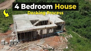 Decking a 4 bedroom Two Storey Building in Ghana: What you need to know