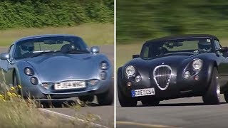 TVR Tuscan Vs Weisman Roadster Power Lap | The Stig | Top Gear