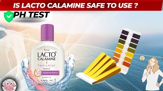 Lacto Calamine Lotion: pH Test