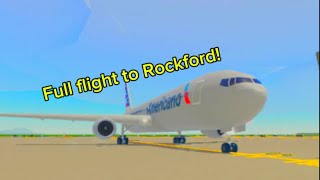 FULL FLIGHT | Tokyo - Rockford| Roblox PTFS