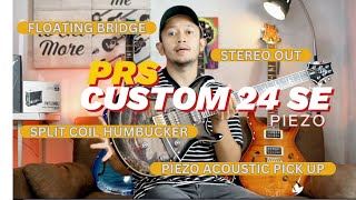 PRS SE CUSTOM 24 PIEZO | Gitar Powerfull untuk segala medan