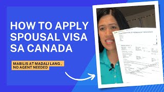 How to Apply Spousal Visa Sa Bansang Canada | No Agent Needed