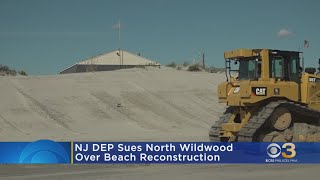 NJ DEP sues North Wildwood over beach reconstruction