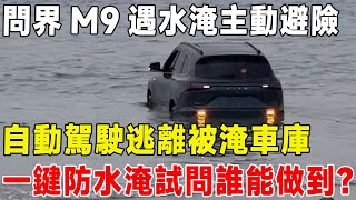 深圳特大暴雨，華為「自動駕駛防水淹水」功能火爆出圈！#自动驾驶#自动驾驶辅助系统#华为#问界M9#汽車 #电动汽车 #電動車 #新能源汽車 #車 #比亚迪