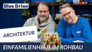 Einfamilienhaus im Rohbau – Unsere Neuheit für die Klemmbaustein-Stadt!