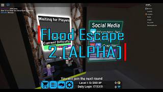 Roblox Flood Escape 2 Insane Familiar Ruins Solo Eachnow Com - 11 48 flood escape 2 alpha roblox