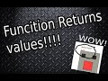Lesson 10 - Function Return Values | JavaScript