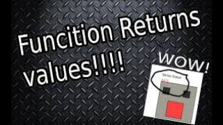Lesson 10 - Function Return Values | JavaScript