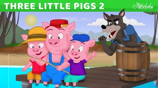 Three Little Pigs in Camp (3 Little Pigs) Bedtime Stories for Kids | Fairy Tales Story for children