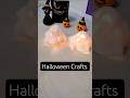 Diy ghost lamp spooky and cute Halloween decor ✨️/ghost #yt shorts