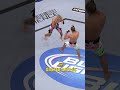 the first wheelkick ko in ufc history 🤔 shorts