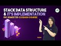 Stack Data Structure & it's Implementation | ISC Semester-2 Crash Course | Java | Sadaf Khan
