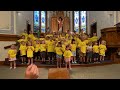 St. Paul's VBS Children performing 