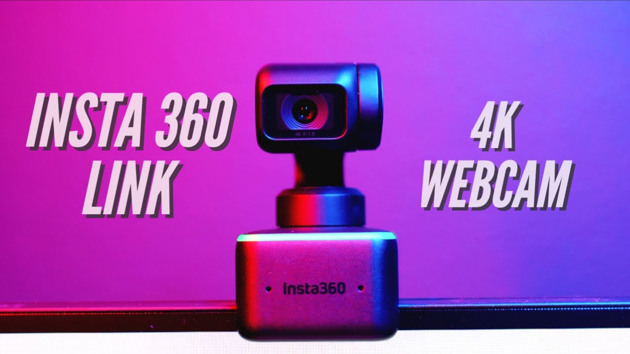 Insta360 Link 4K | The Smartest 4K WebCam | Unboxing & Full Review # ...