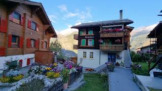 Grächen, Village #travel #nature #mountains #flowers  #grächen #switzerland