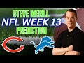 Chicago Bears vs Detroit Lions NFL Thanksgiving Predictions and Picks | NFL Week 13 Best Bets