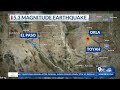 update usgs revises west texas quake to magnitude 5.4 aftershocks continue