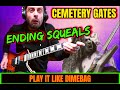 PanterA 🔥 CEMETERY GATES - Ending Squeals 🪦 ⚡ How to play Like Dimebag ⚡ PILD #33 - demonstration